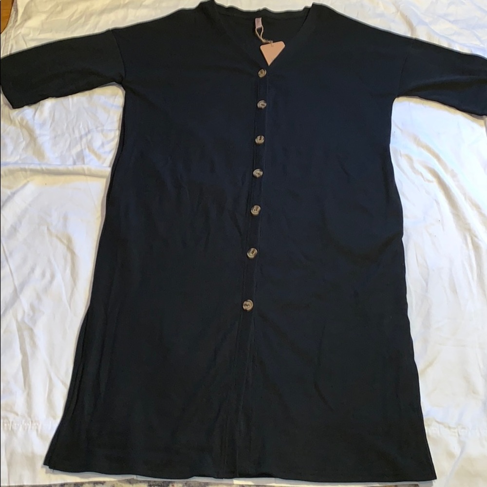 Jardin Oversized Cardigan Dress